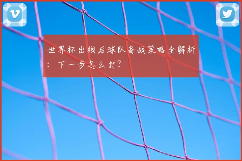 世界杯出线后球队备战策略全解析:下一步怎么打?
