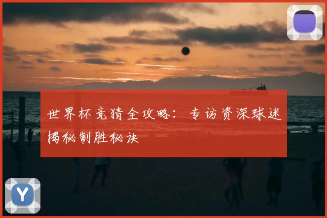 世界杯竞猜全攻略:专访资深球迷揭秘制胜秘诀